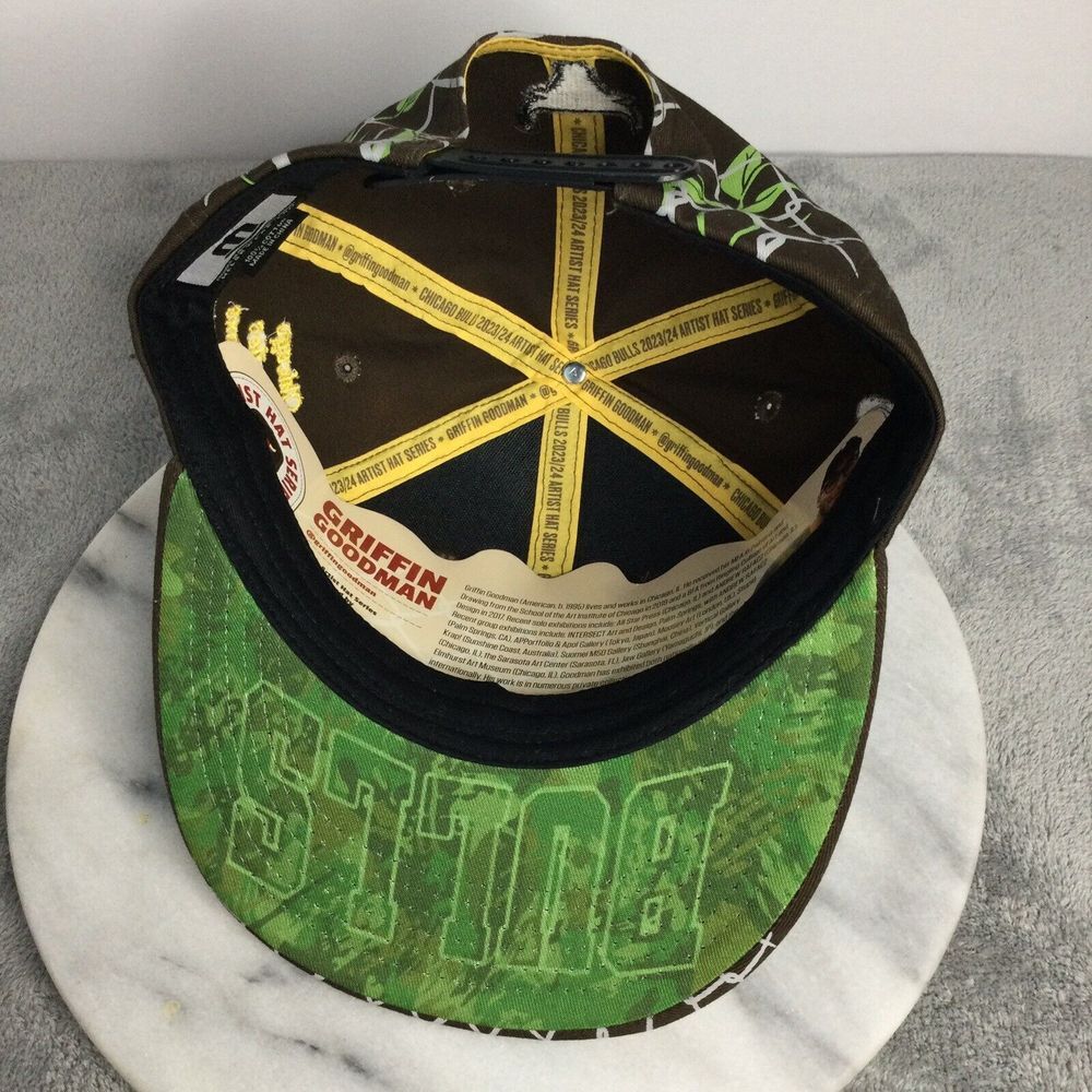 2024 Chicago Bulls Artist Hat Series 4/1 v ATLANTA New‎ - Picture 5 of 9